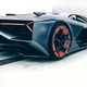 Pictured: the Lamborghini Terzo Millennio Concept